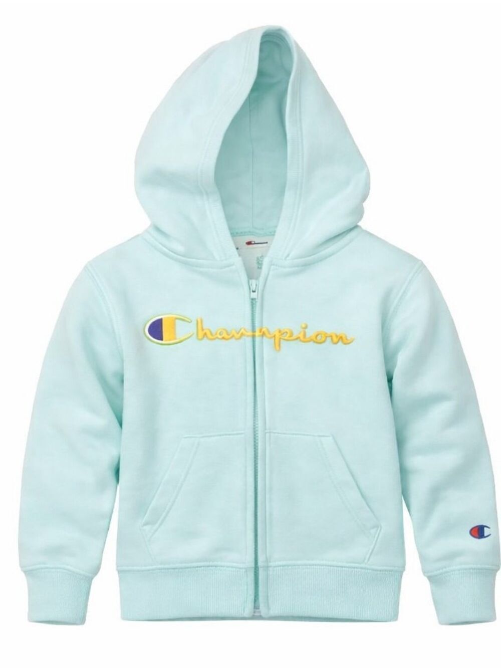 Champion Kids Aqua Hoodie - Picture 3 of 5